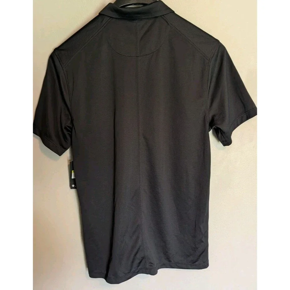 Moet Hennessy USA Nike Dri-Fit Black Short Sleeve Polo Golf Shirt Mens Small NWT